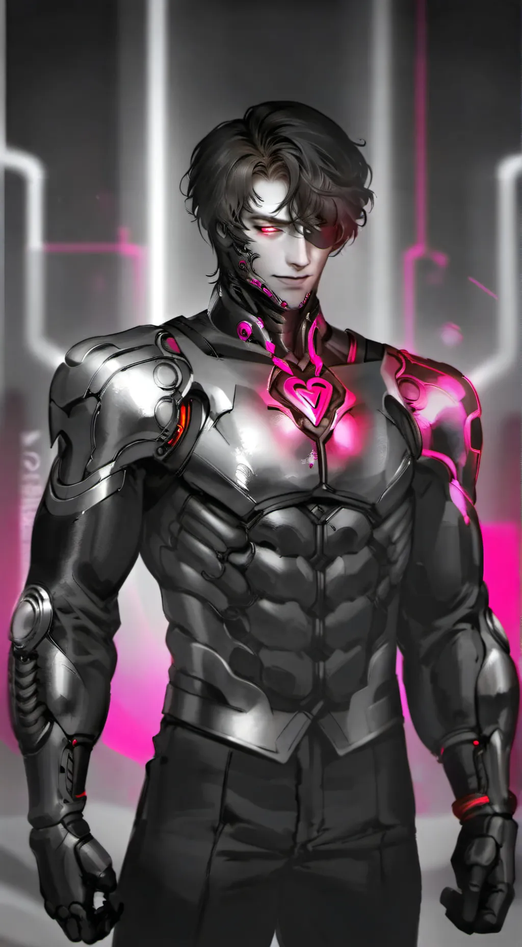 ai character: Mettaton background