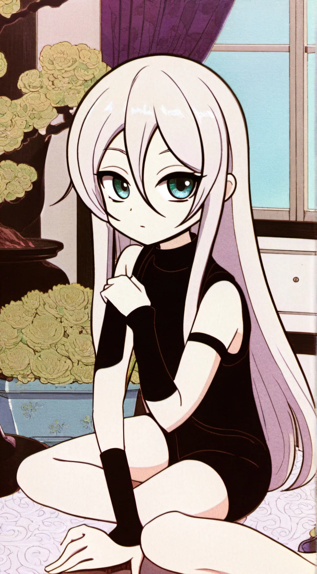 ai character: Girls night!!!!!  background
