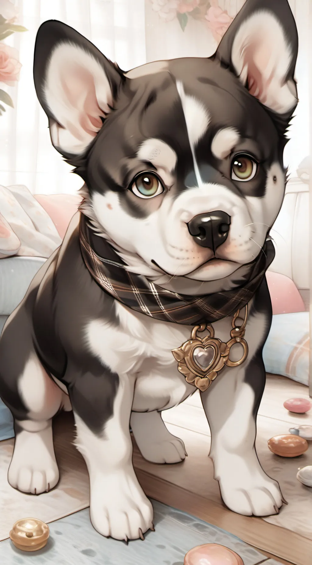 ai character: my dog ella background