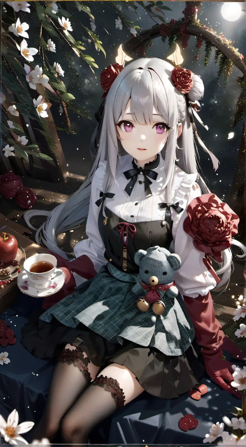 ai character: маша background