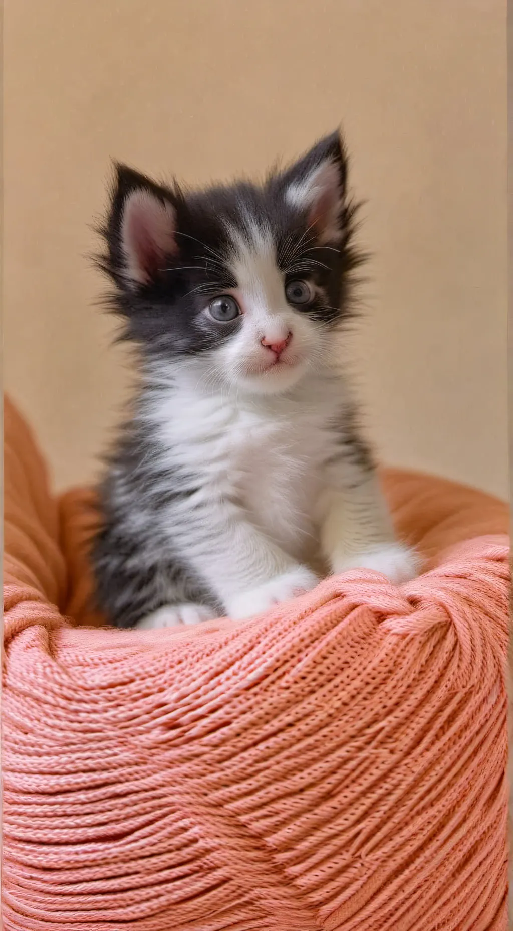 ai character: • Kittens!• background