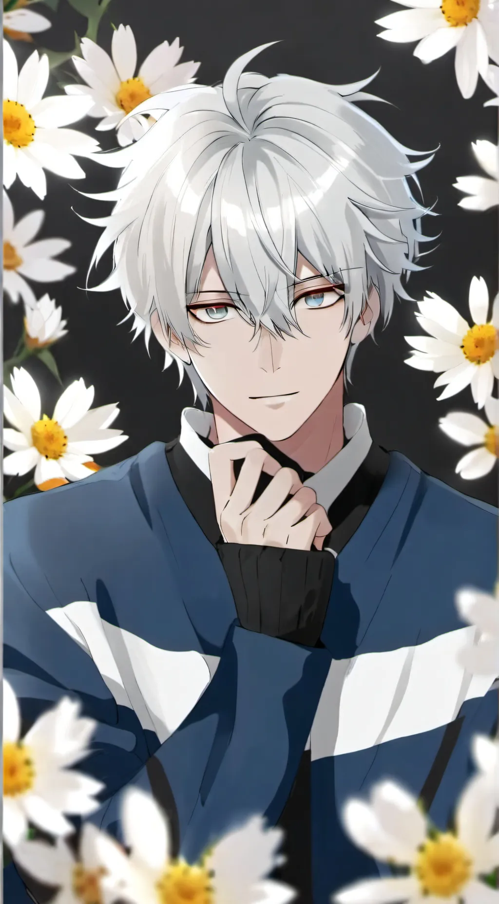 ai character: Léo background