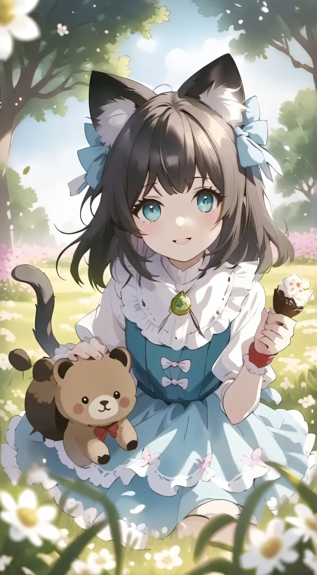 ai character: Evelyn background