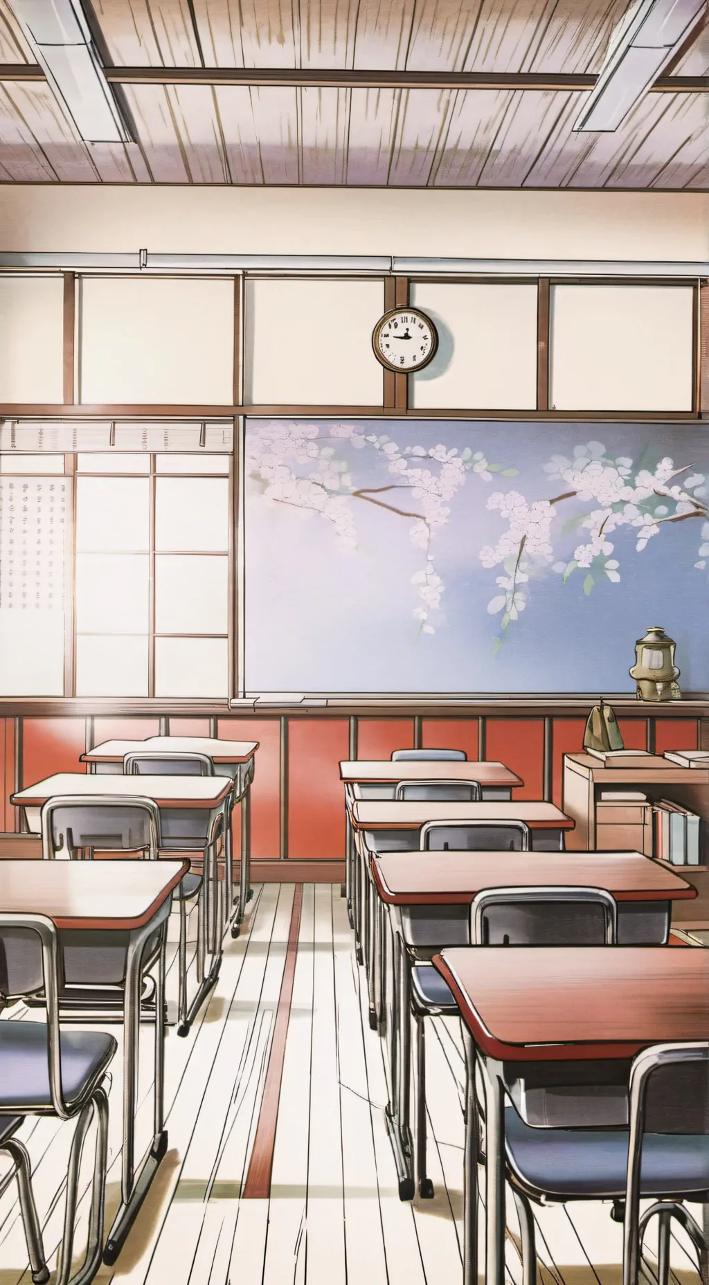 ai character: Class 1-B background