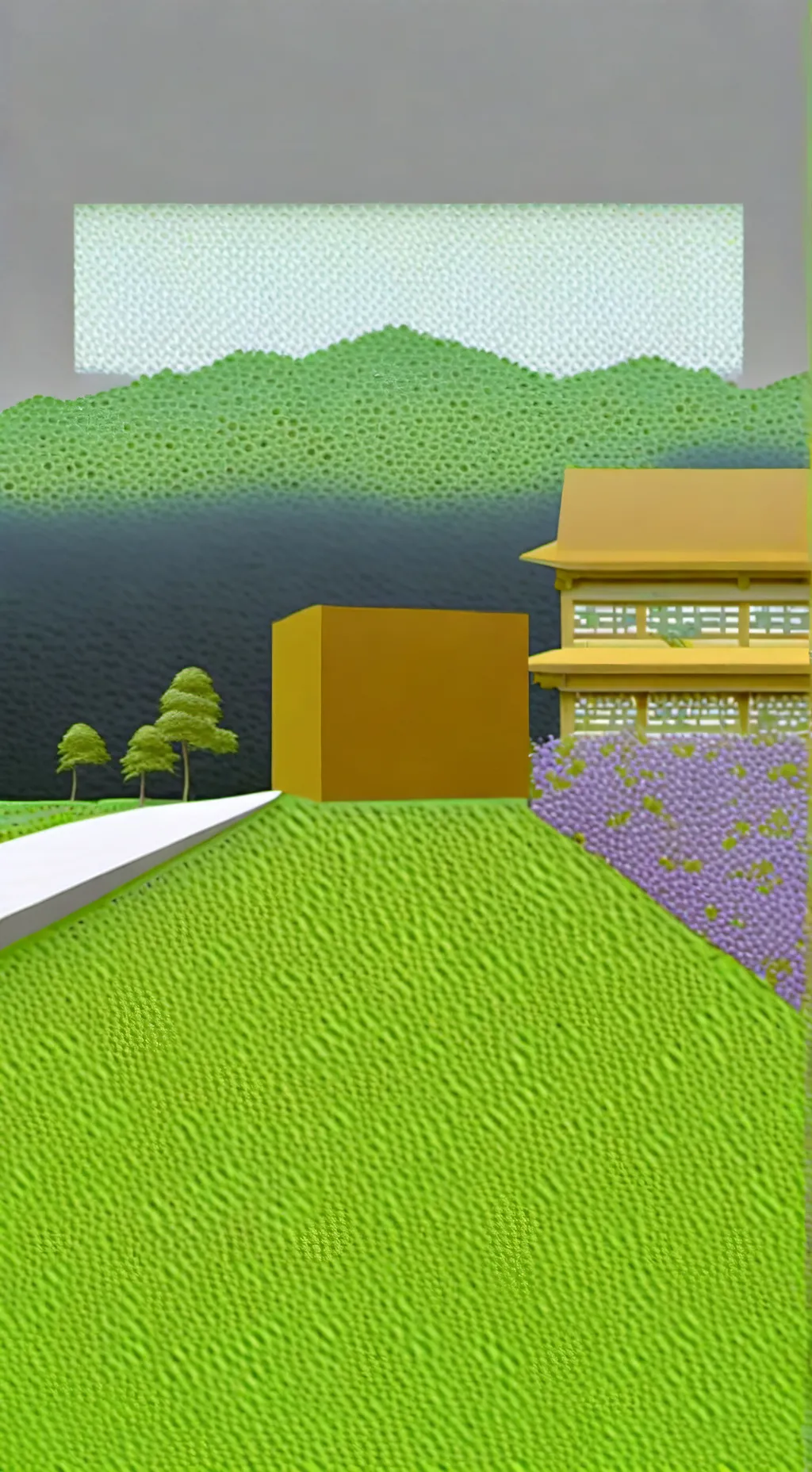 ai character: (my object show)  background
