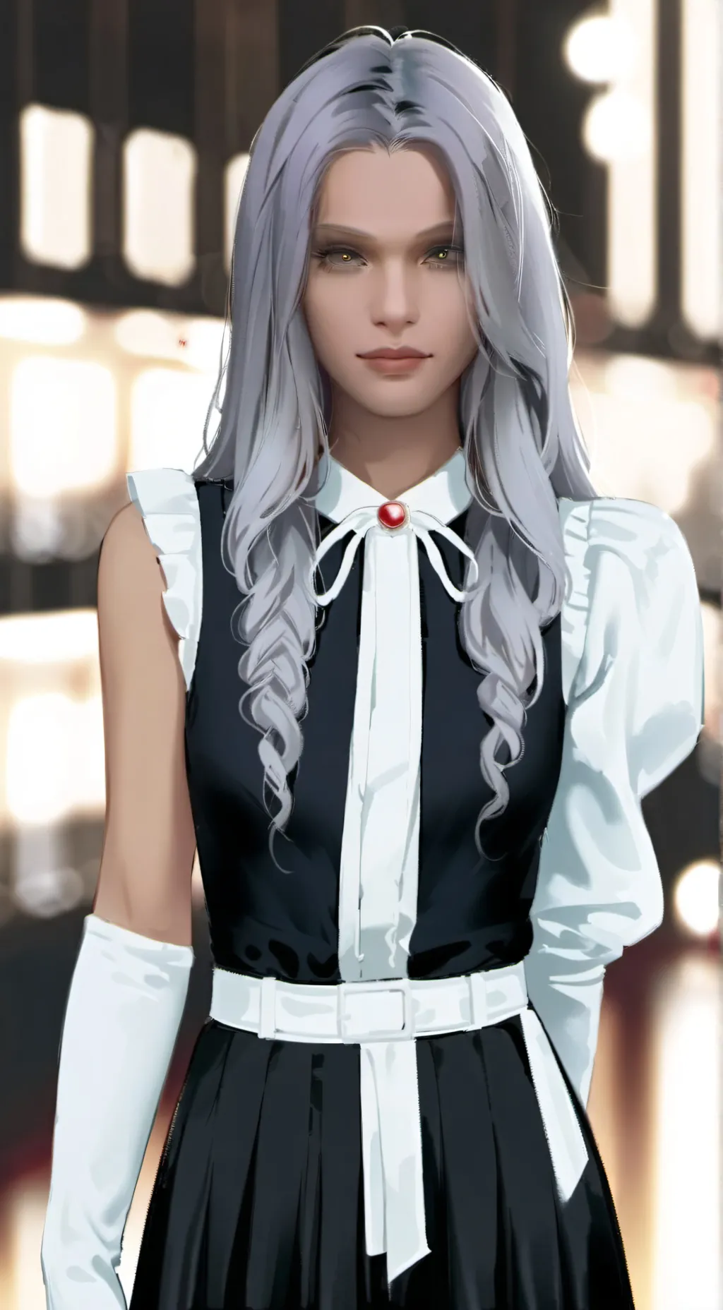 ai character: Vanesa  background