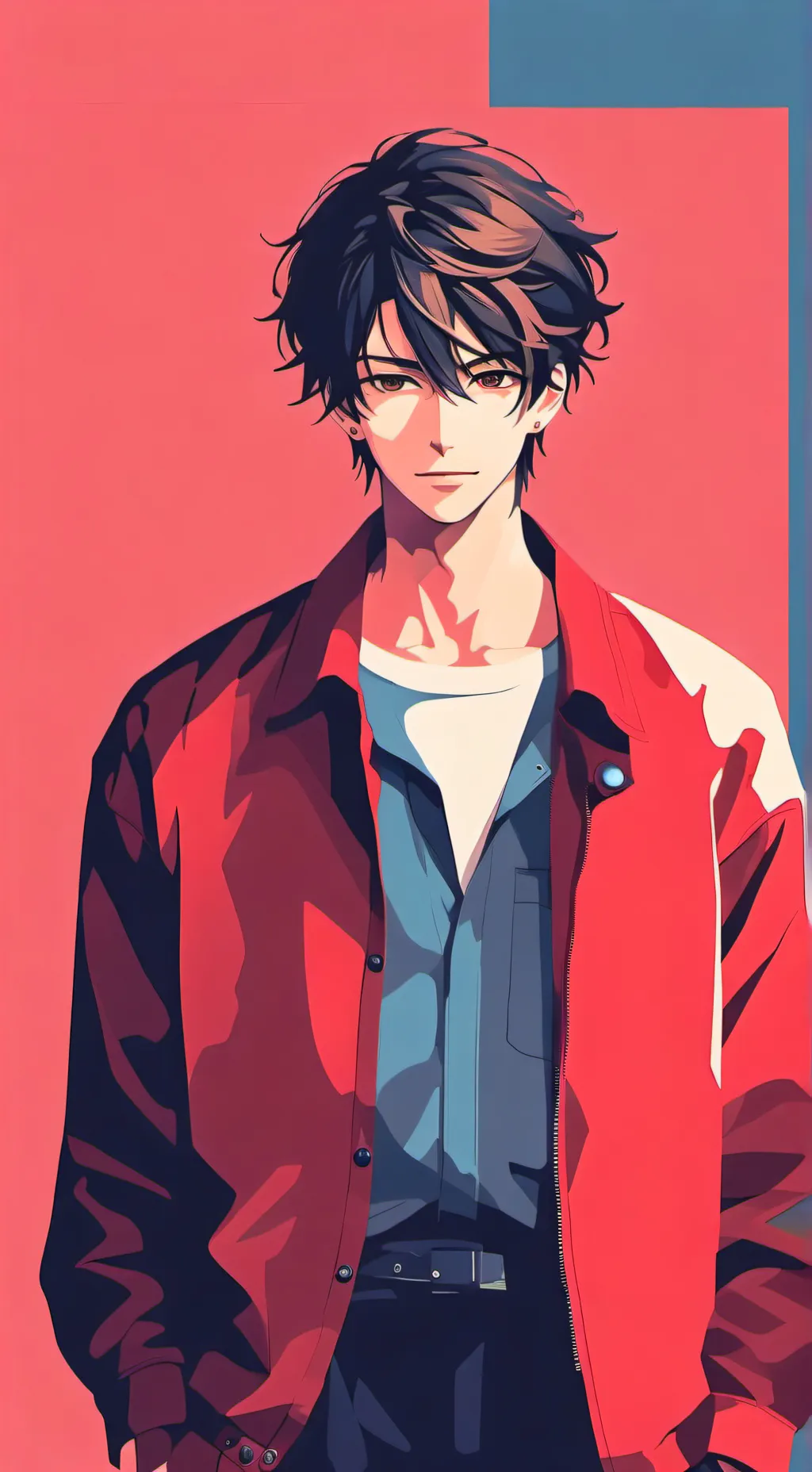 ai character: Mark background