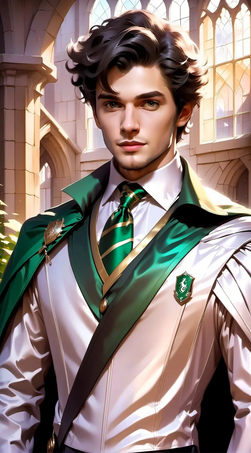 ai character: Lorenzo Berkshire  background
