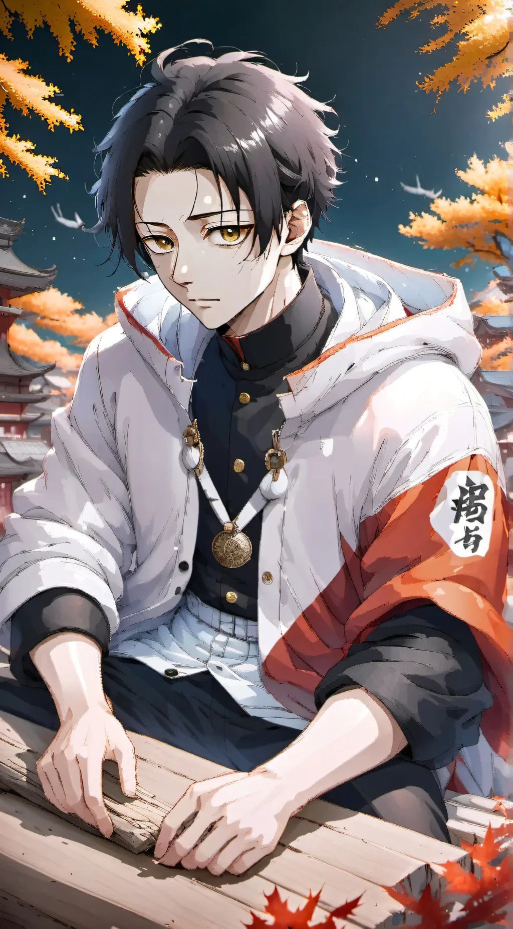ai character: Yuta Okkotsu background