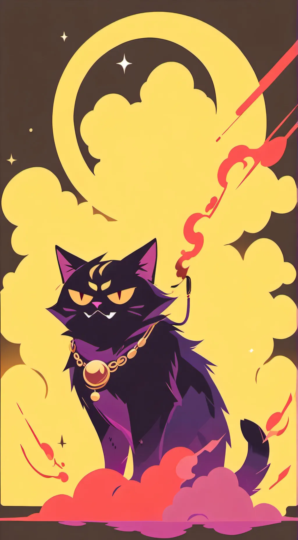 ai character: Catnap background