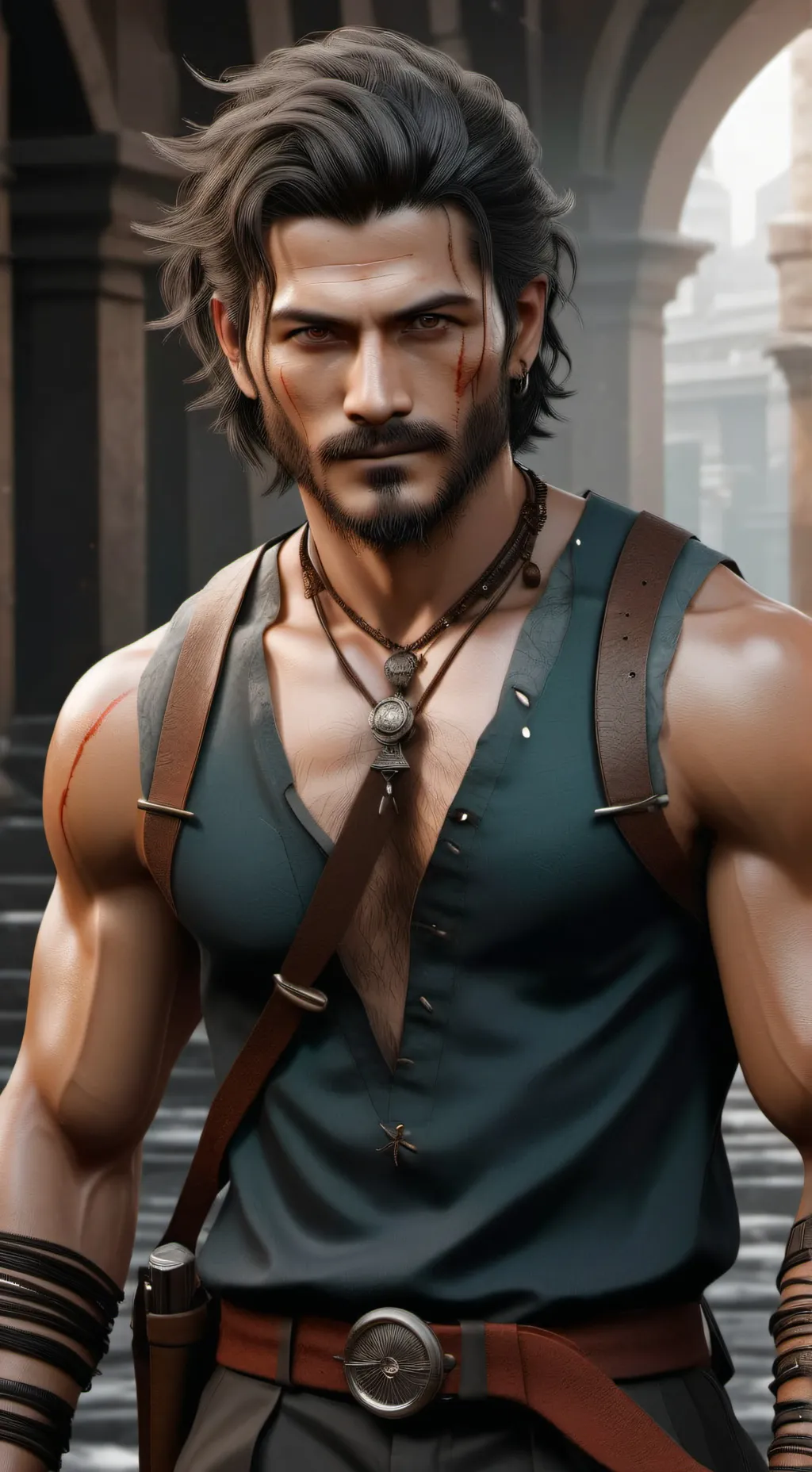 ai character: Mörder background