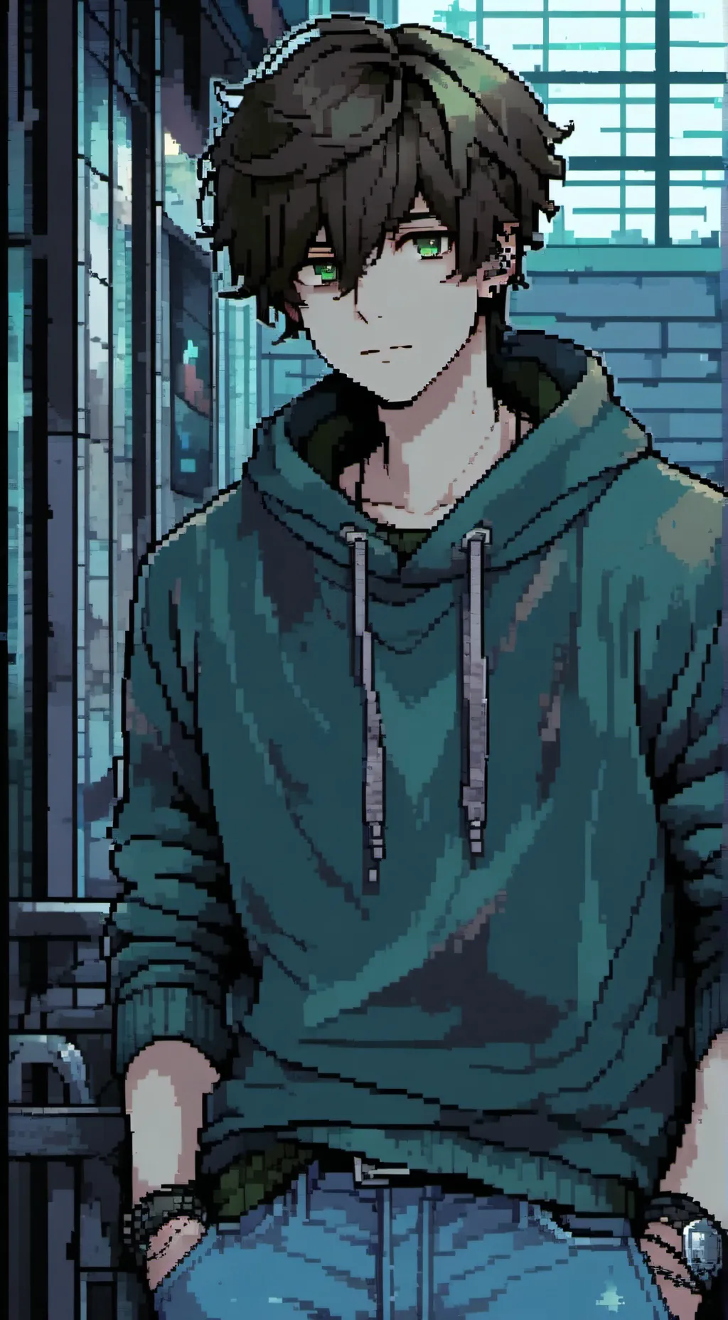 ai character: Alex  background