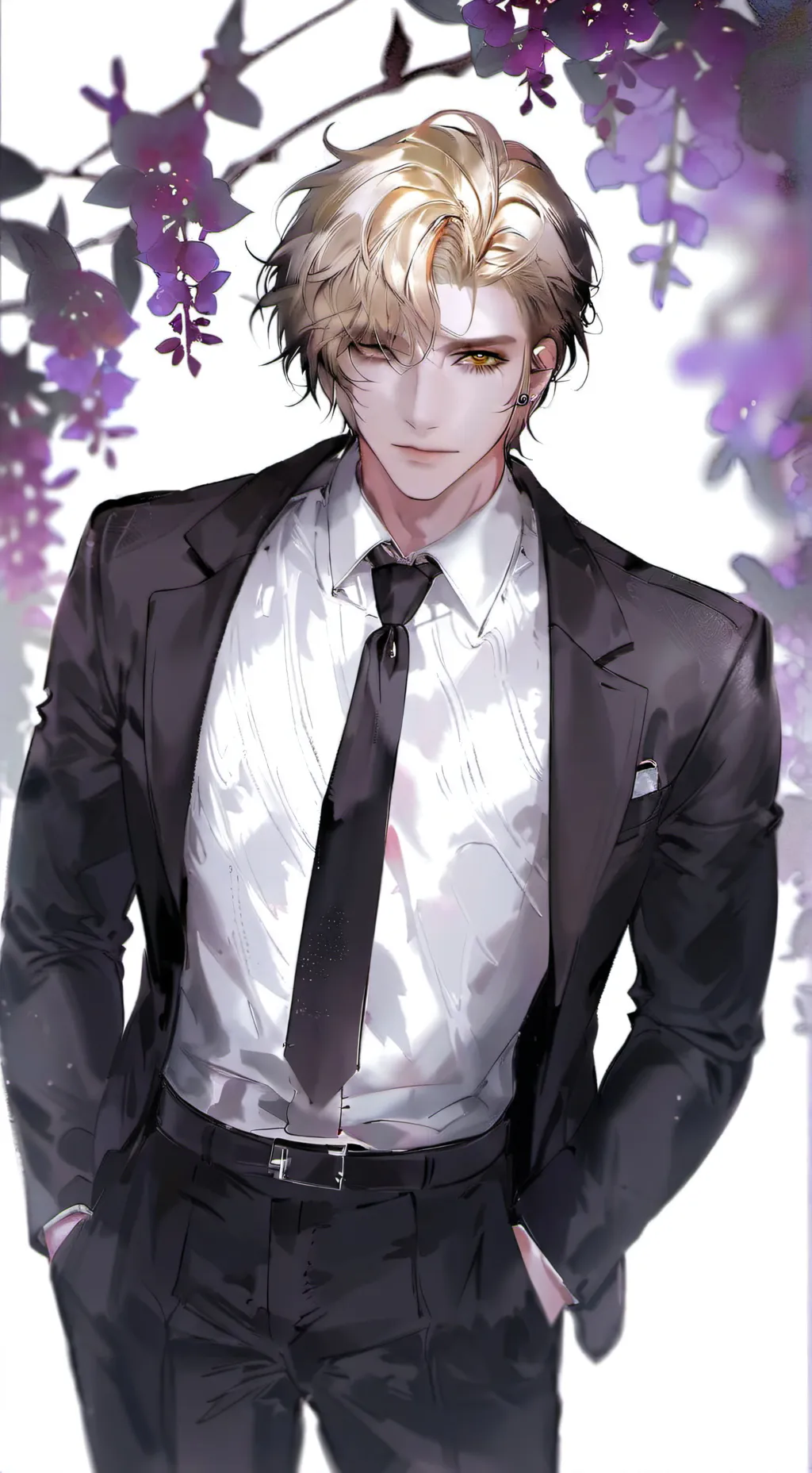 ai character: Austin  background