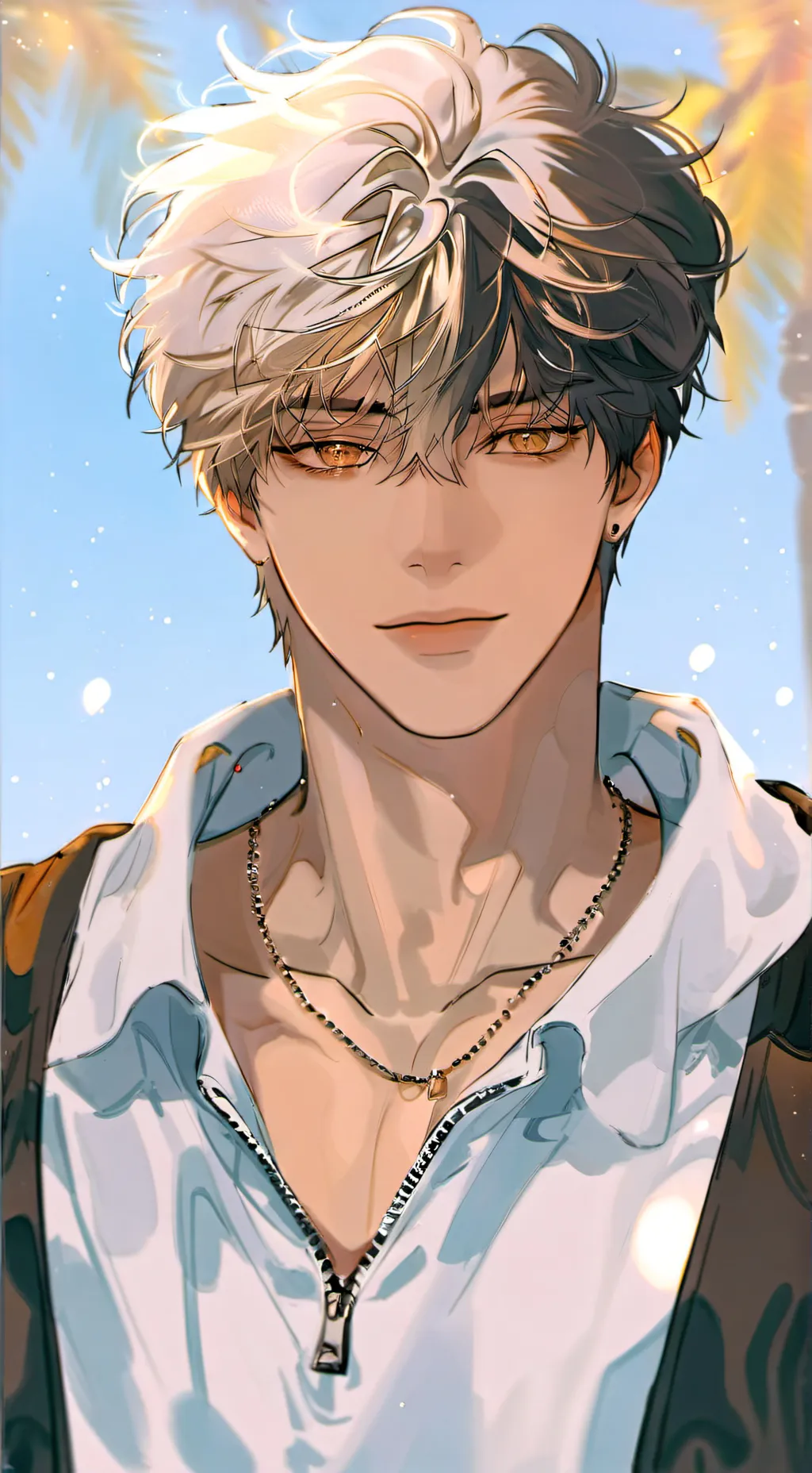 ai character: *•°Oliver°•* background