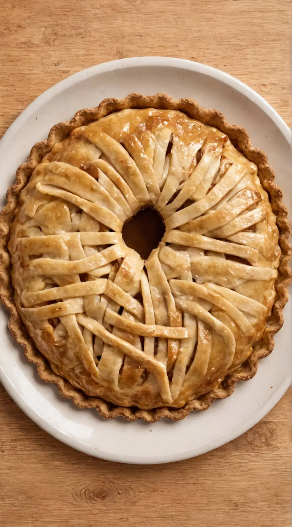 ai character: Apple Pie background