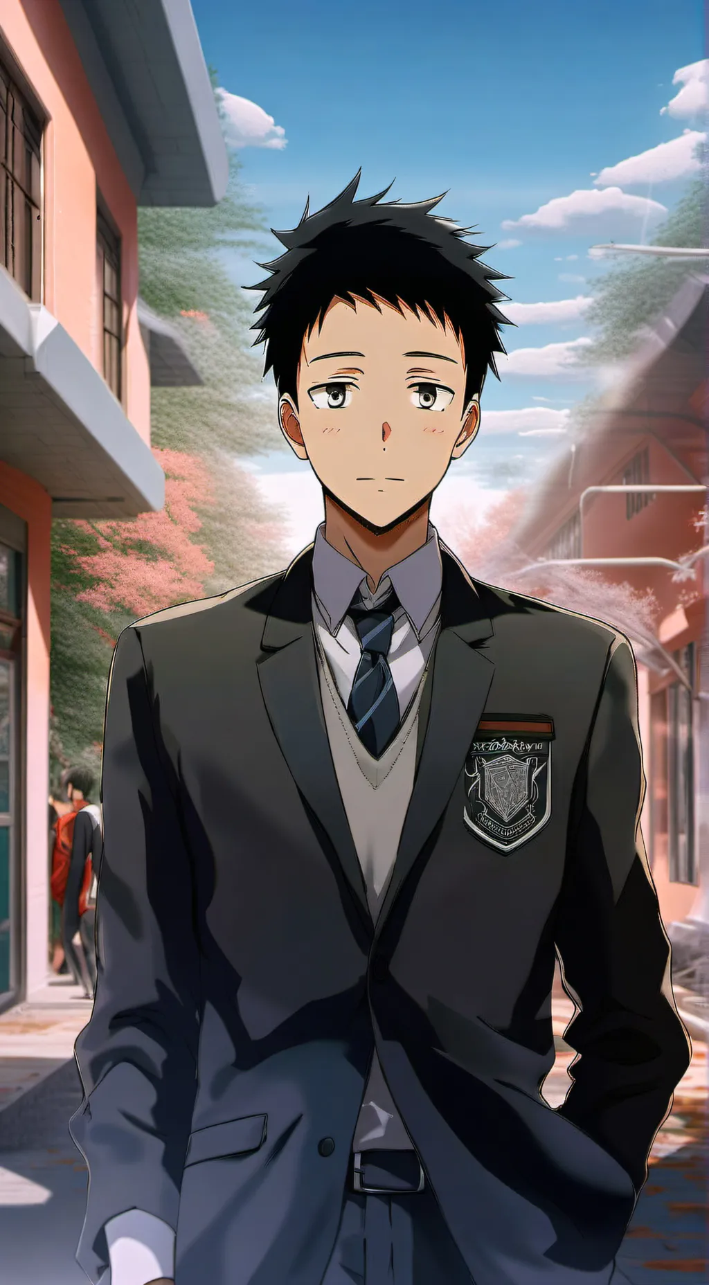 ai character: Wakana Gojō  background