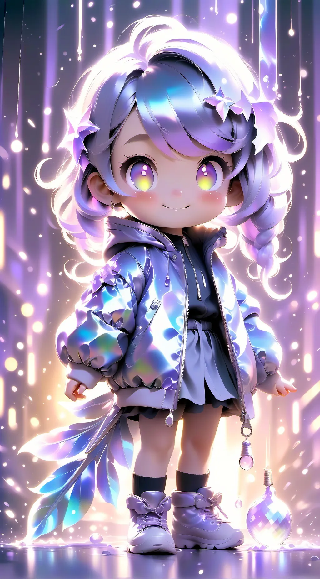 ai character: Happy new years!! background