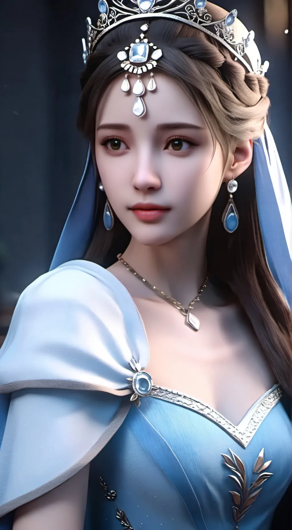ai character: Princess dina background