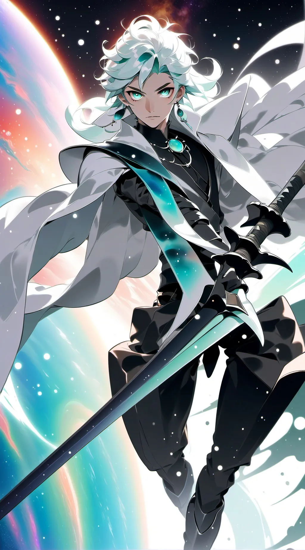 ai character: Damien background