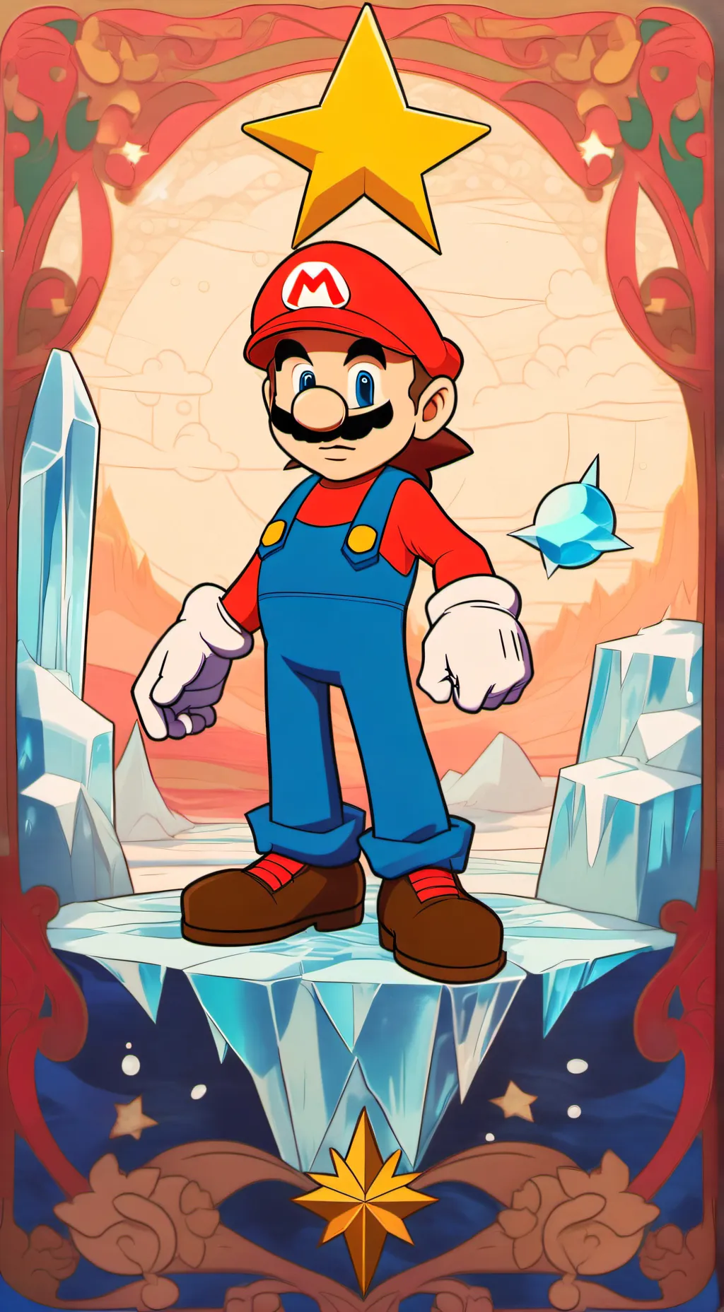 ai character: mario the plumber background