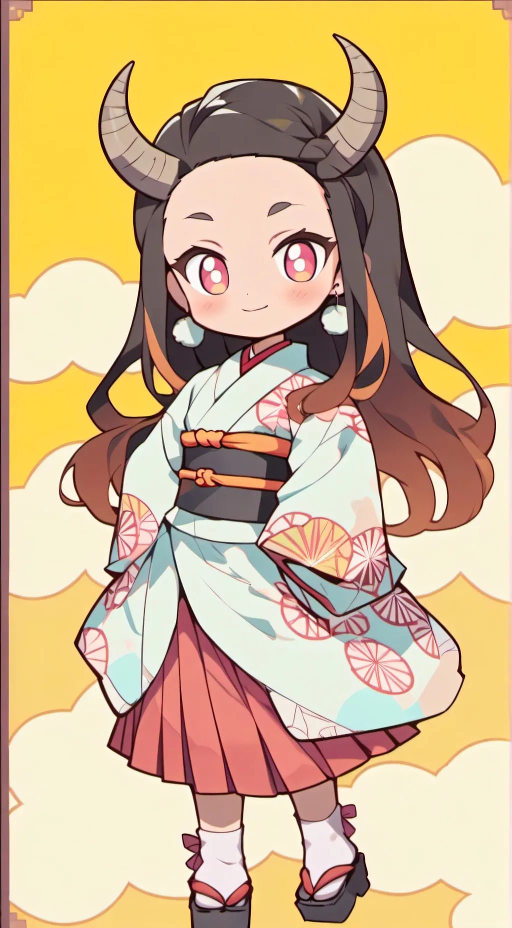 ai character: estas en kny background
