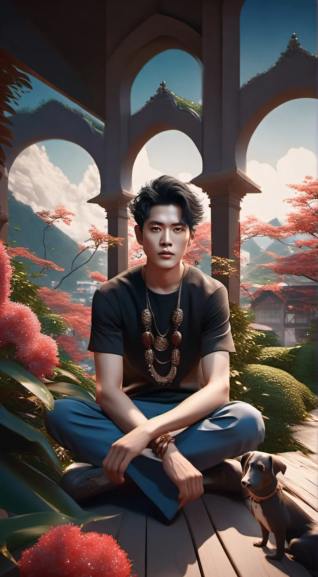 ai character: binzel background