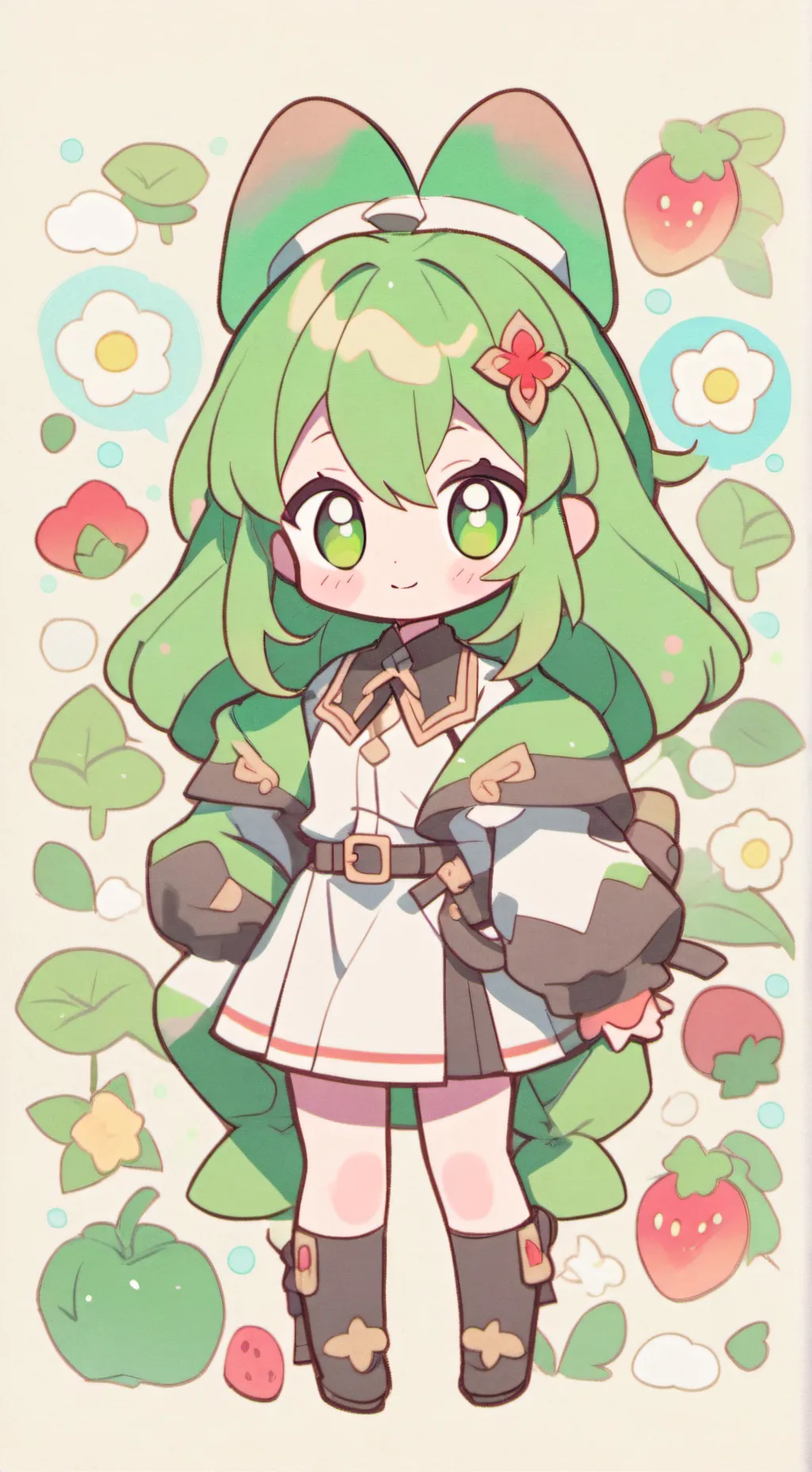 ai character: FPE but your chibi background