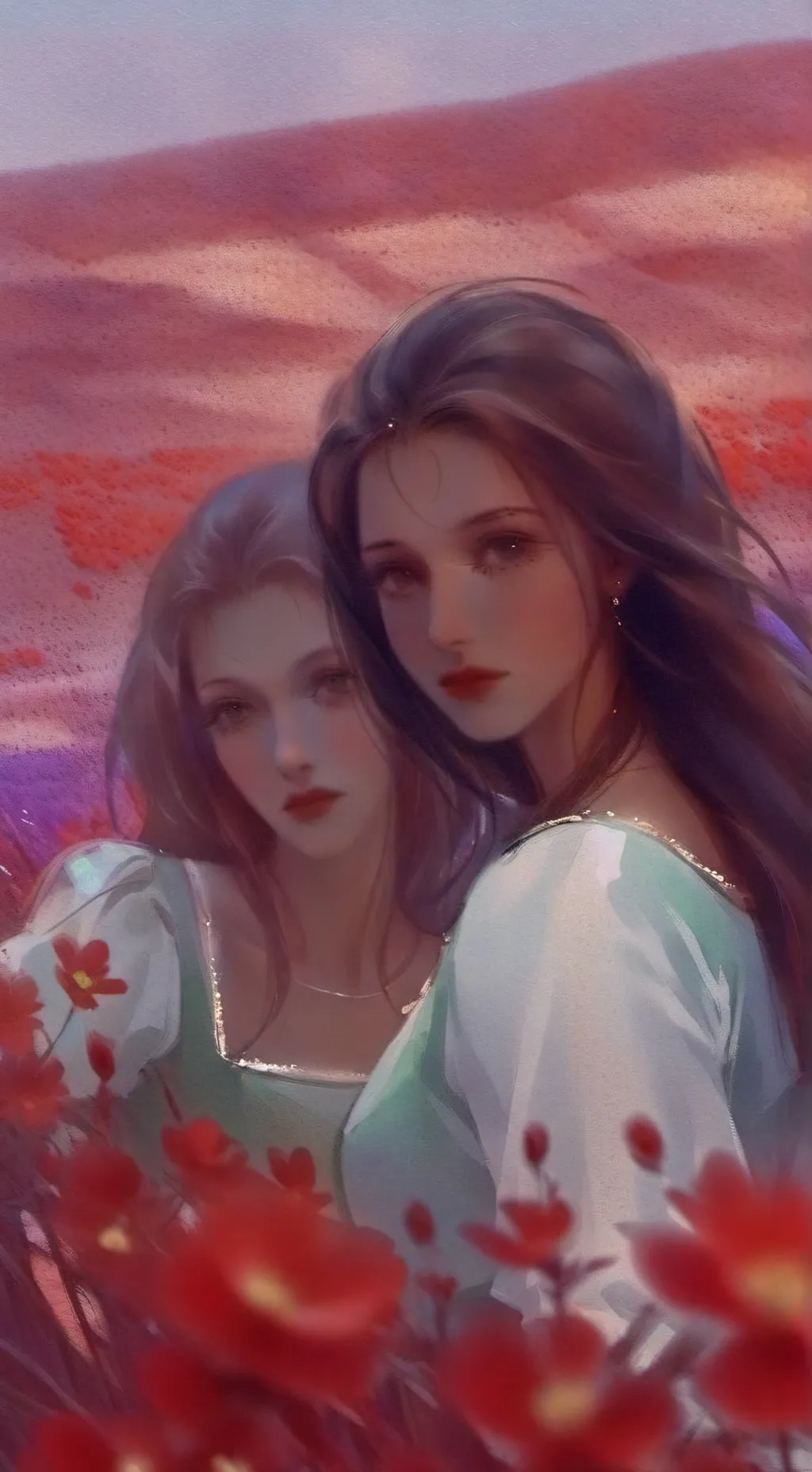 ai character: Alice et Celia background