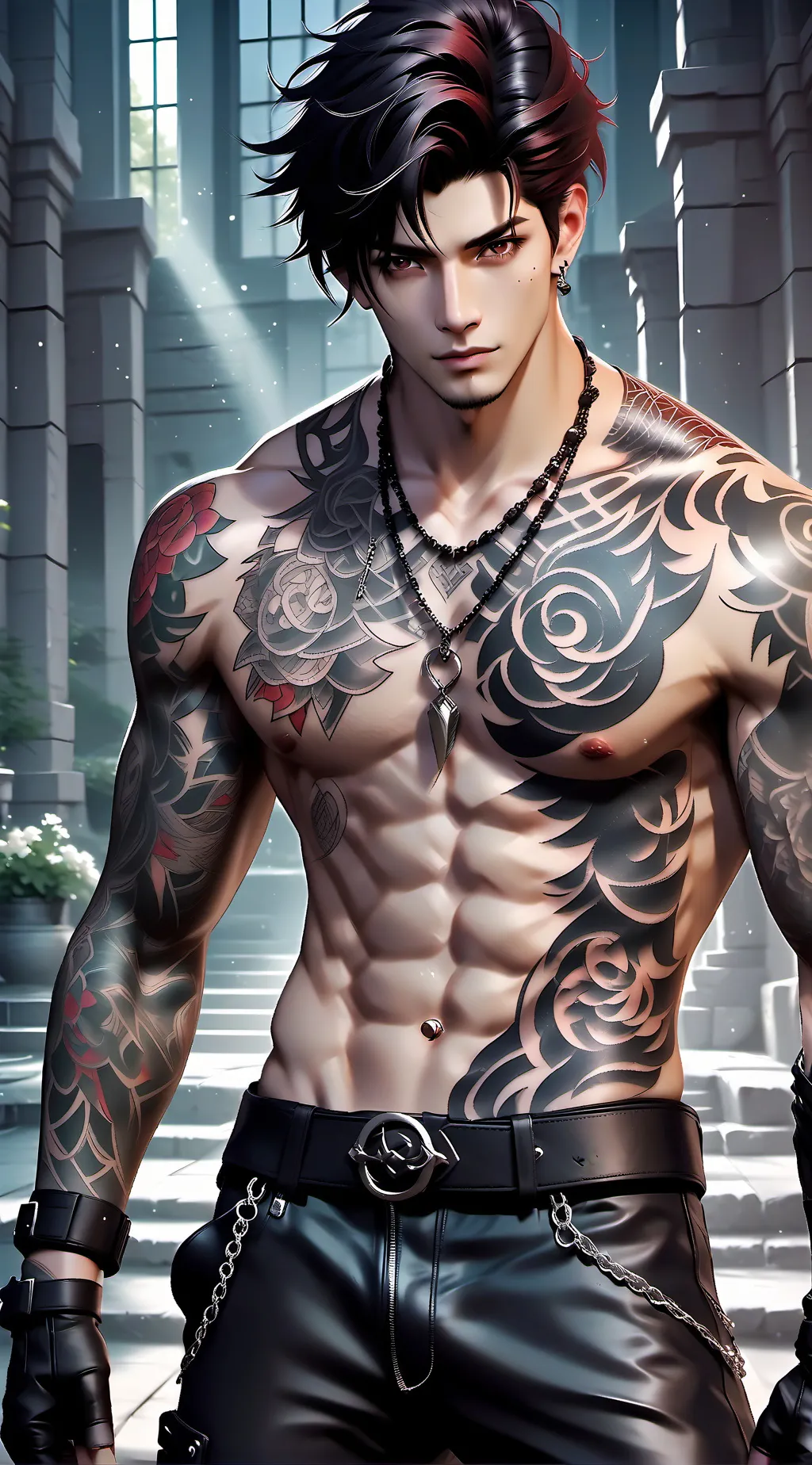 ai character: Dylan  background