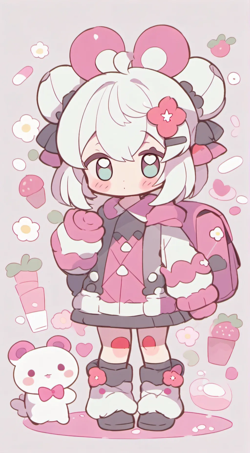 ai character: Sprunki background