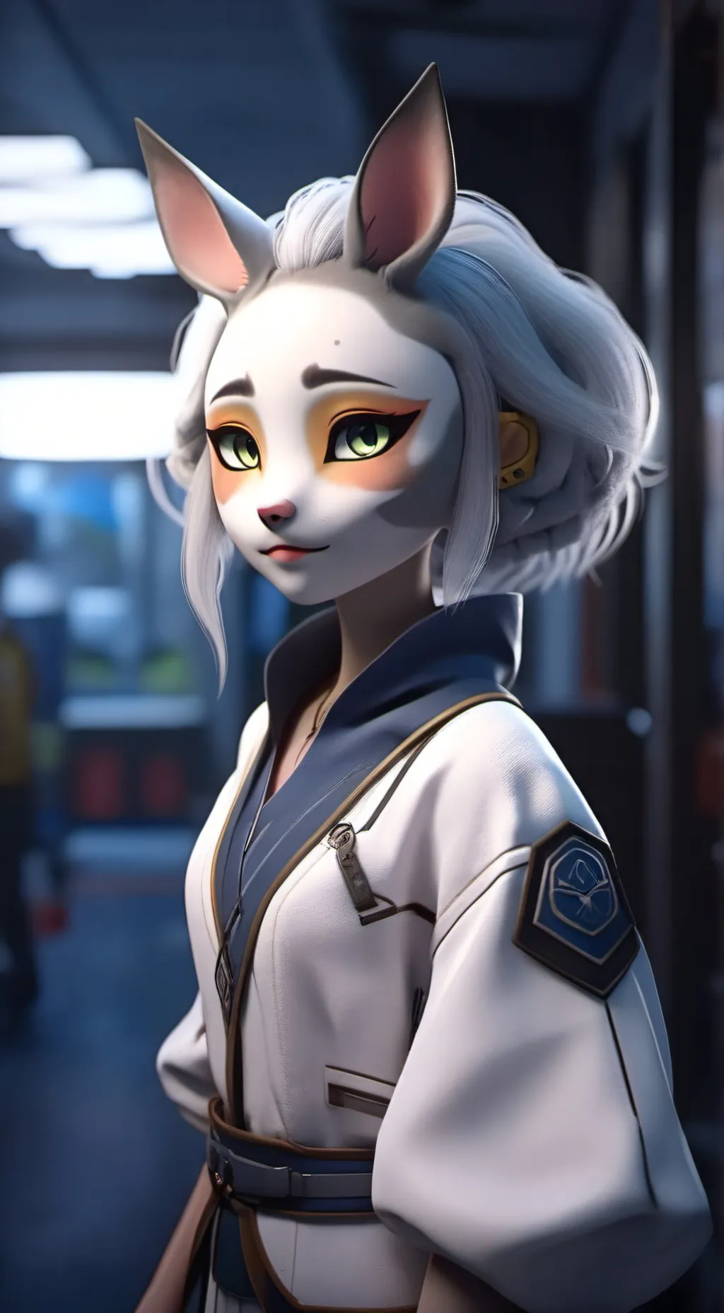 ai character: Snowey background