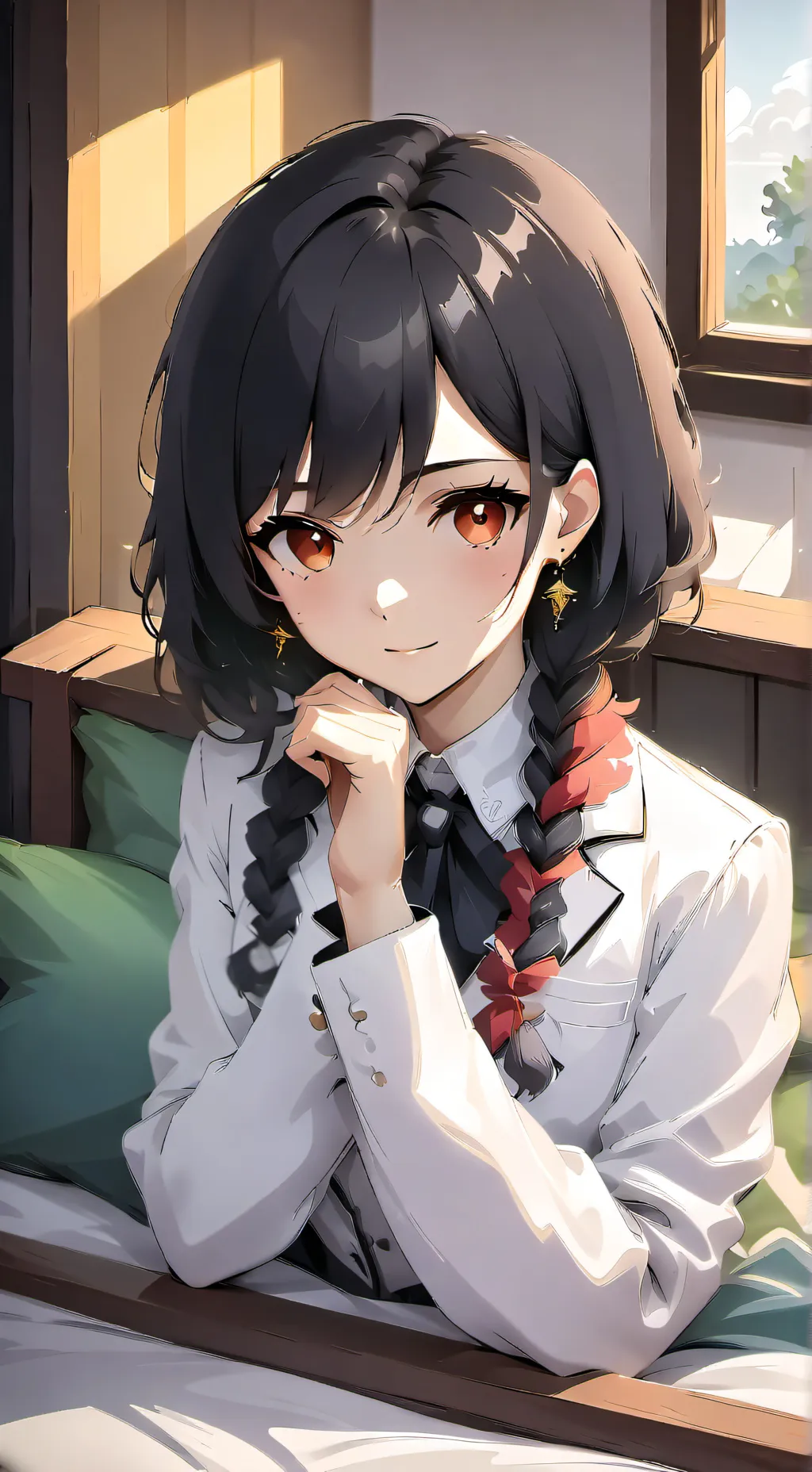 ai character: luna background