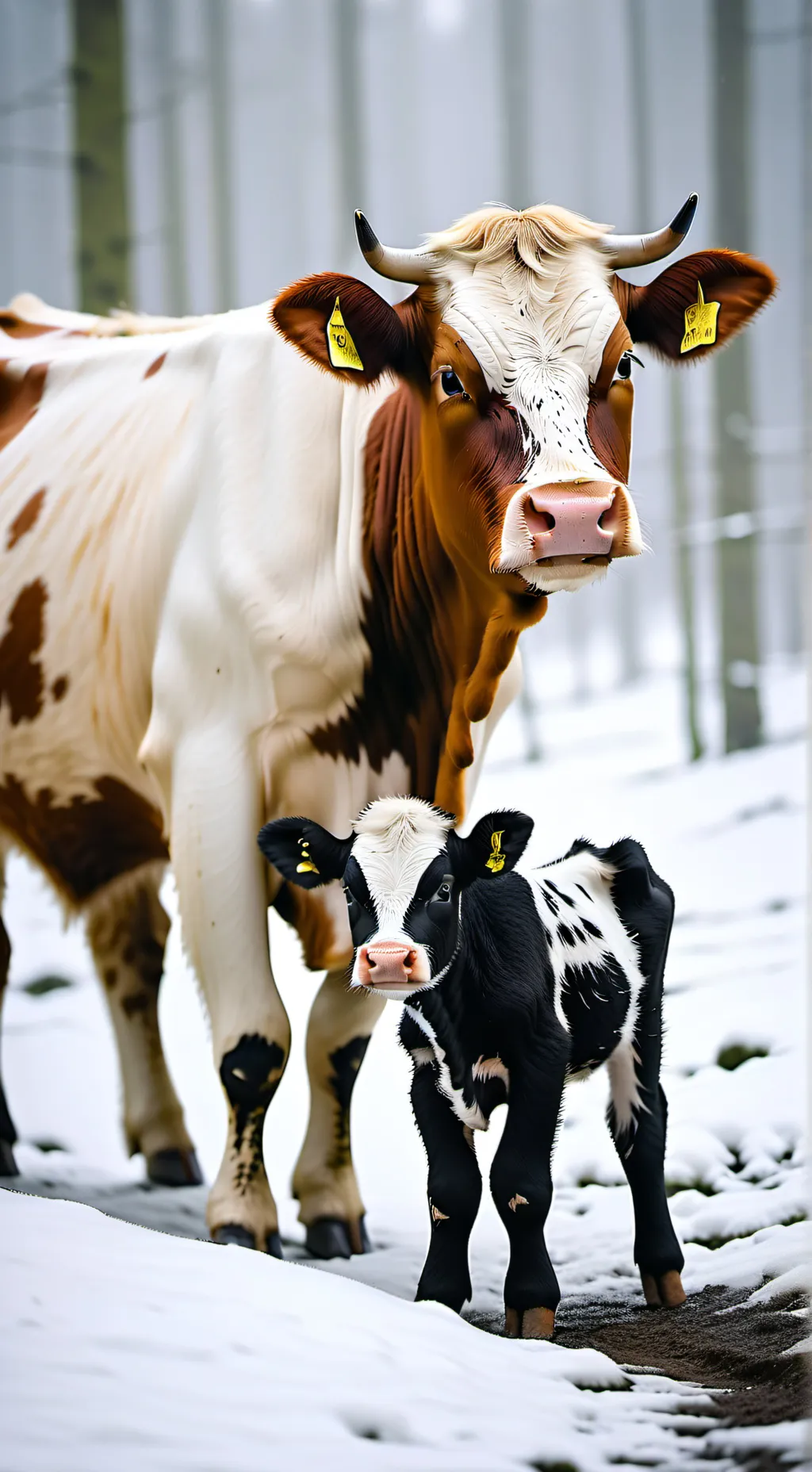 ai character: Cows background