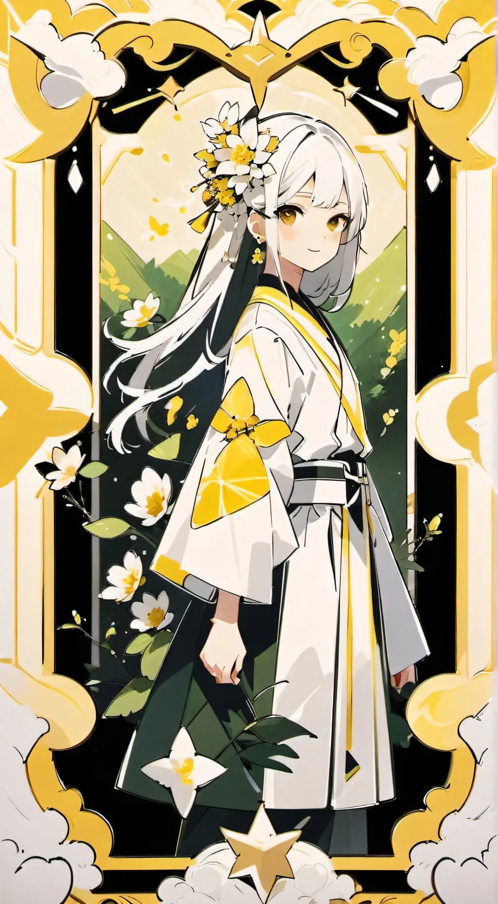 ai character: Лиза  background