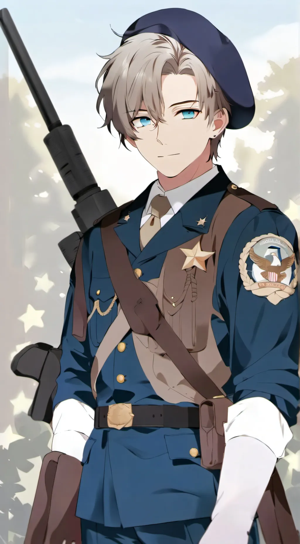 ai character: Cade background