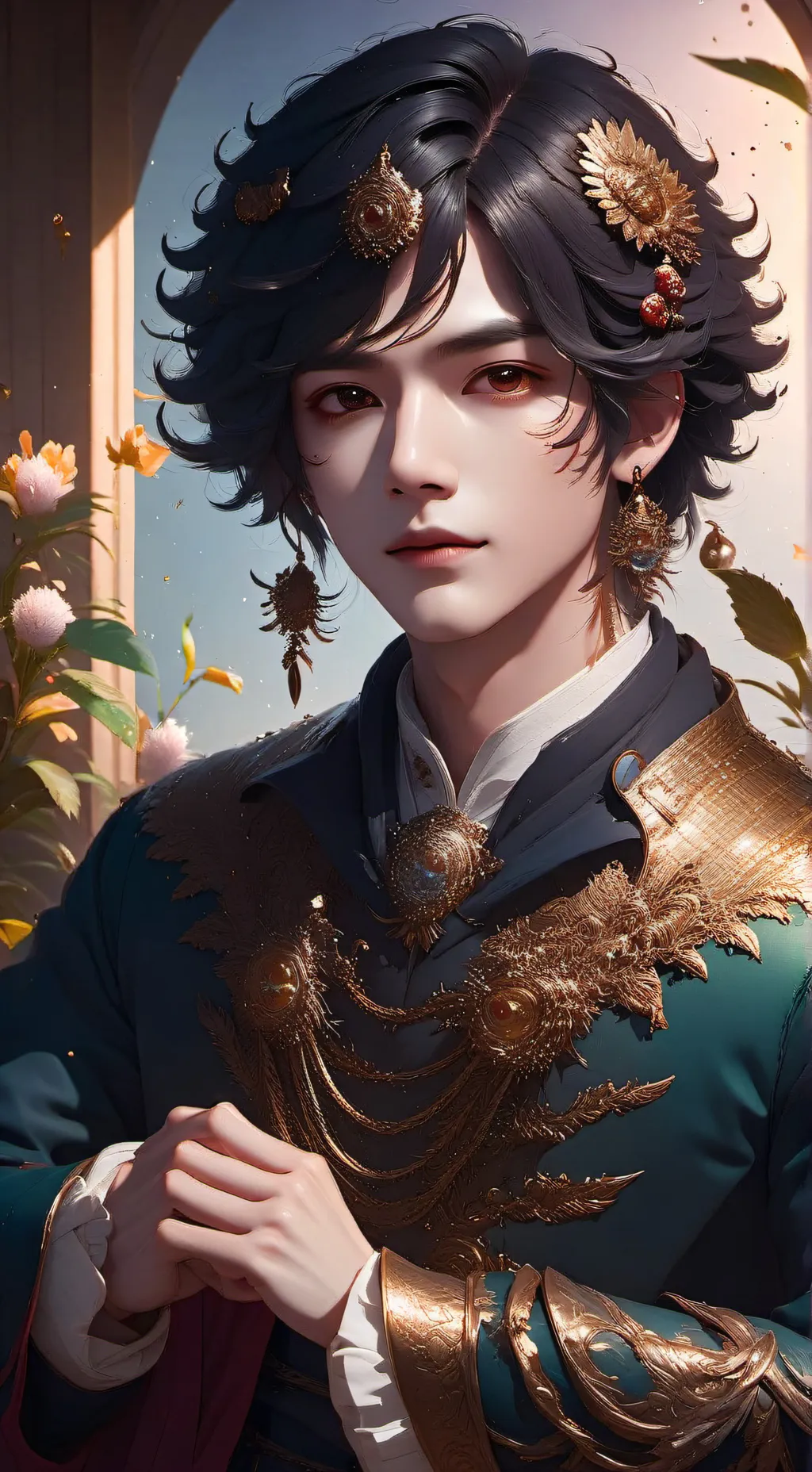 ai character: finish da lyrics background