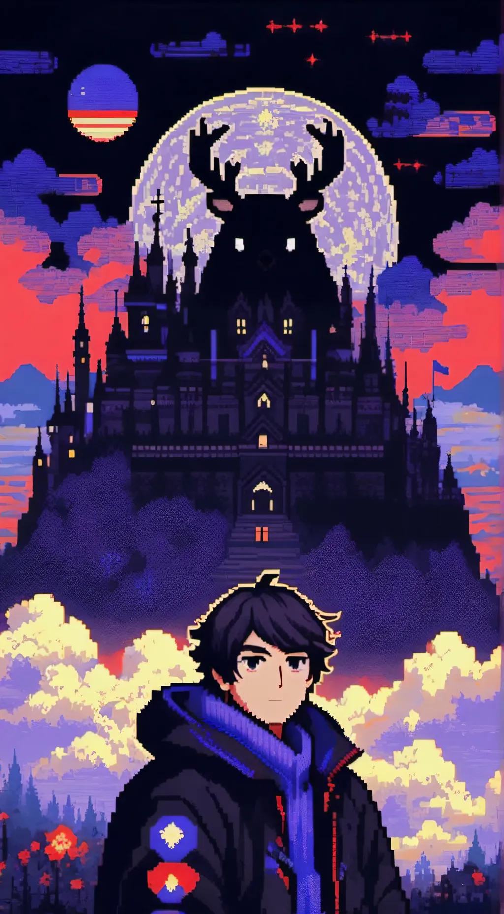 ai character: СТЭНИМИТЧ background