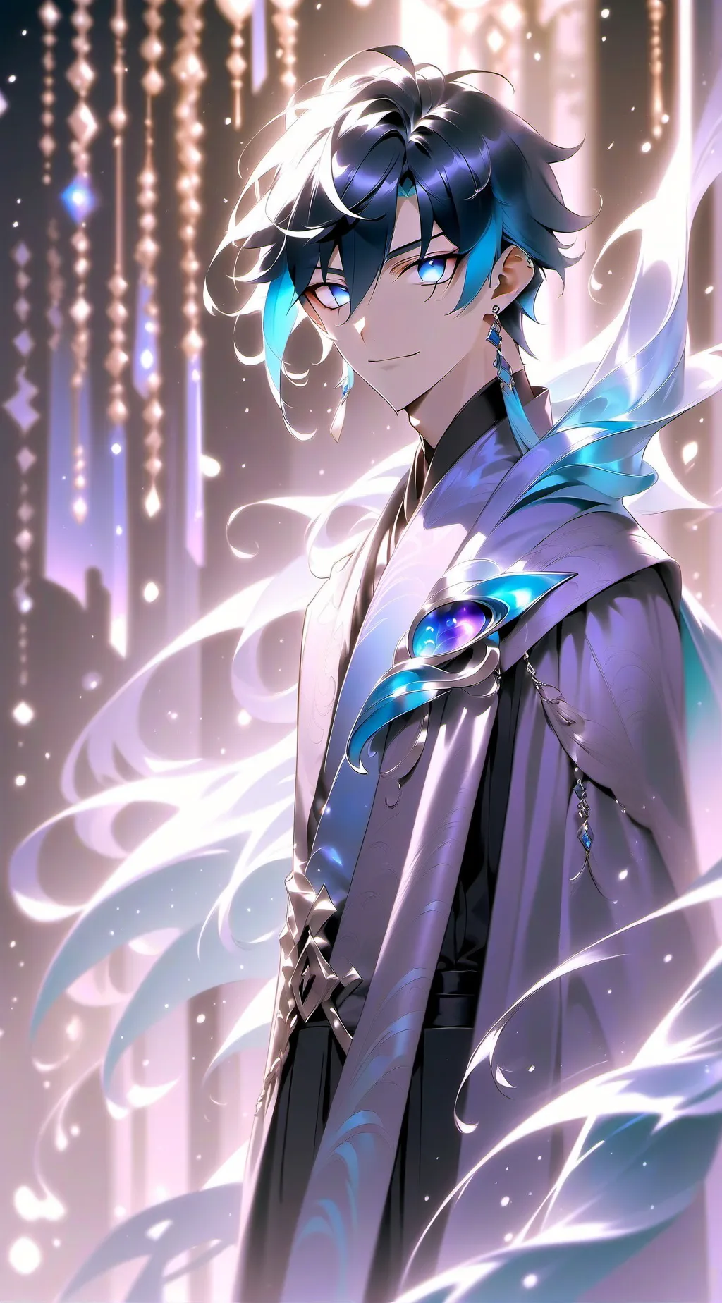 ai character: Sasaki  background