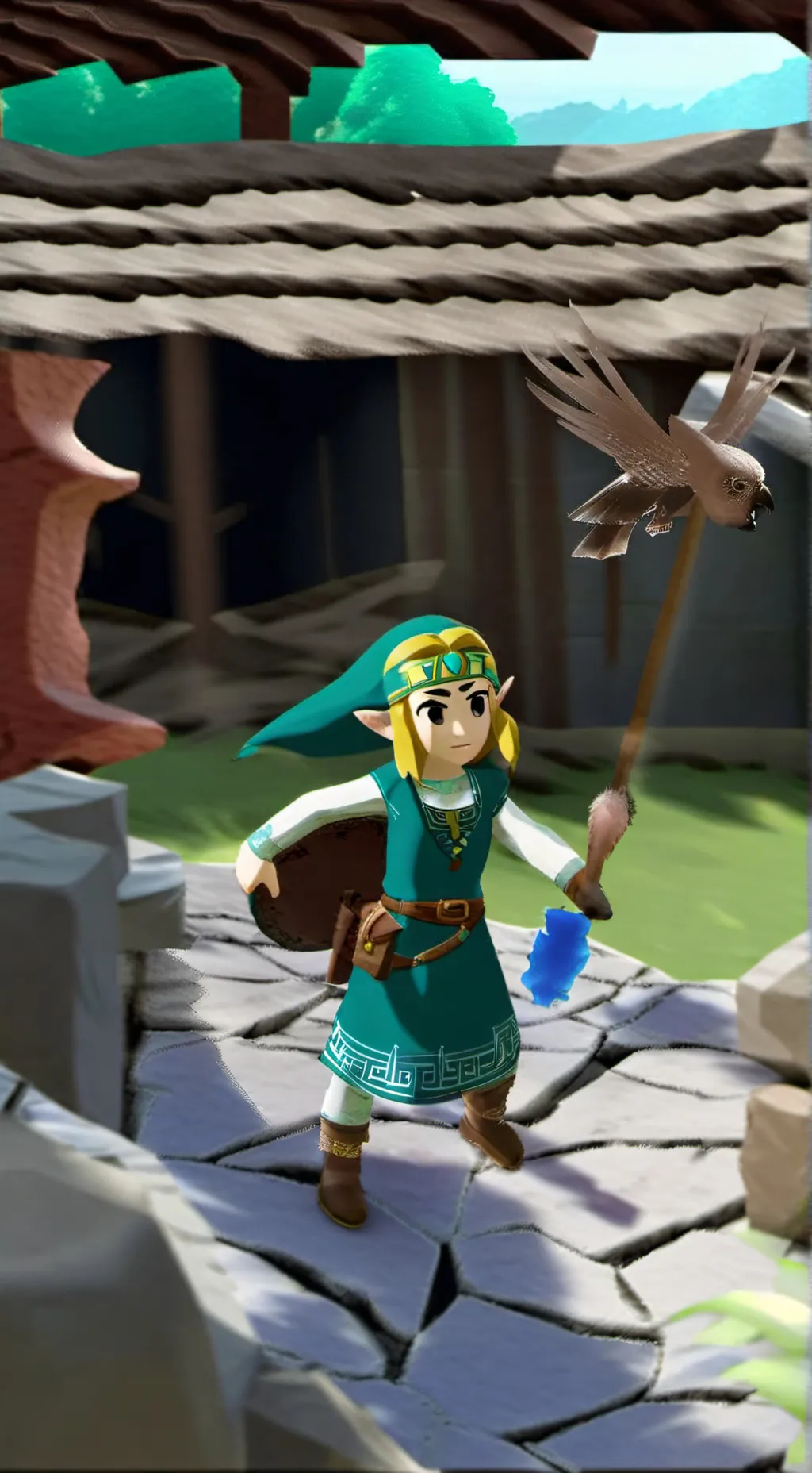 ai character: Liebe Zelda background