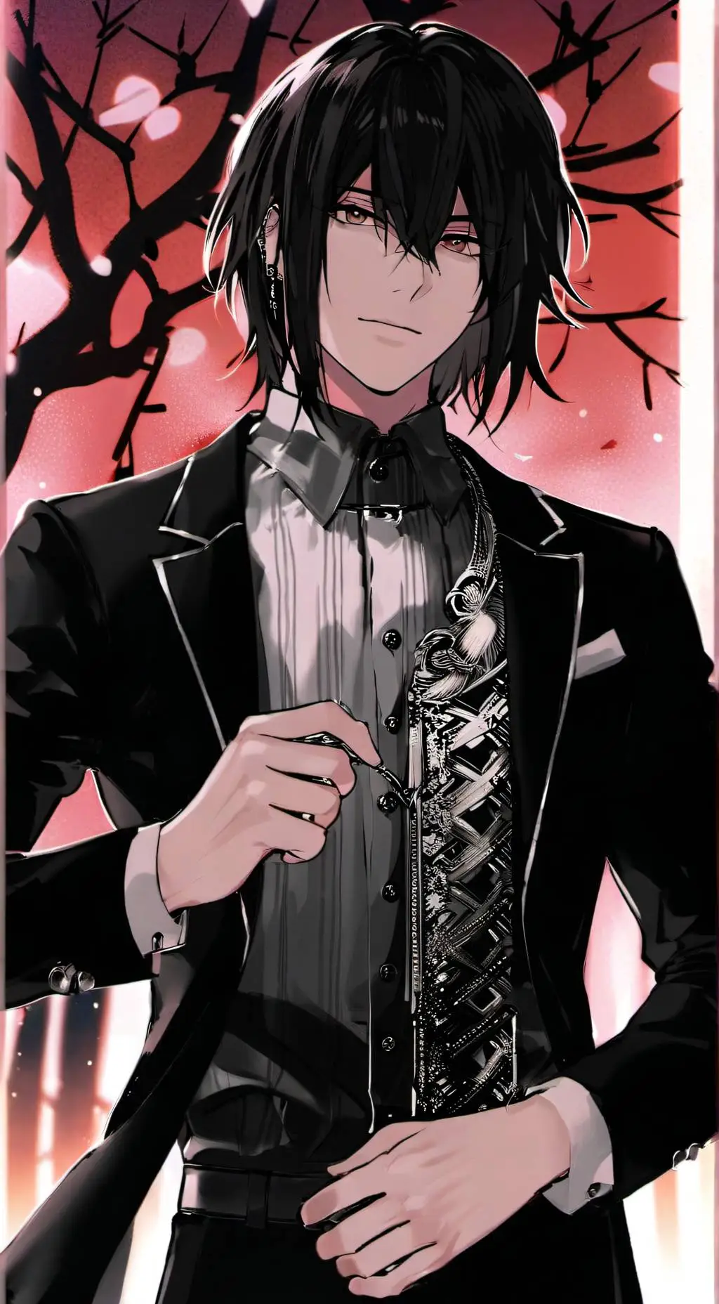 ai character: Evthan makoto background
