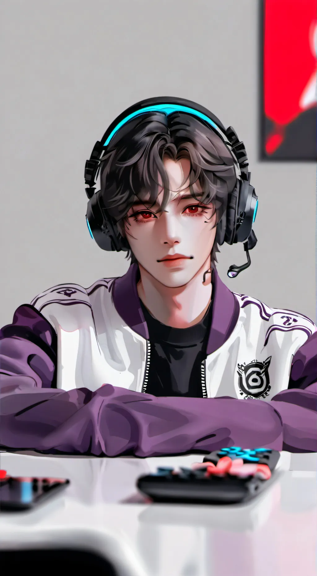 ai character: Isaac  background