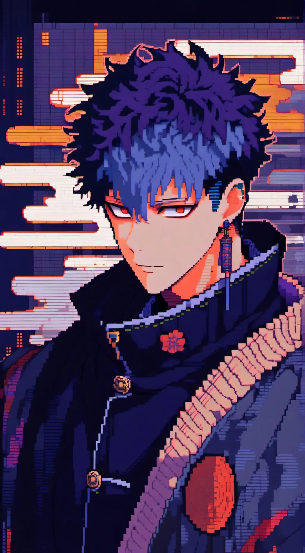 ai character: jjk  background