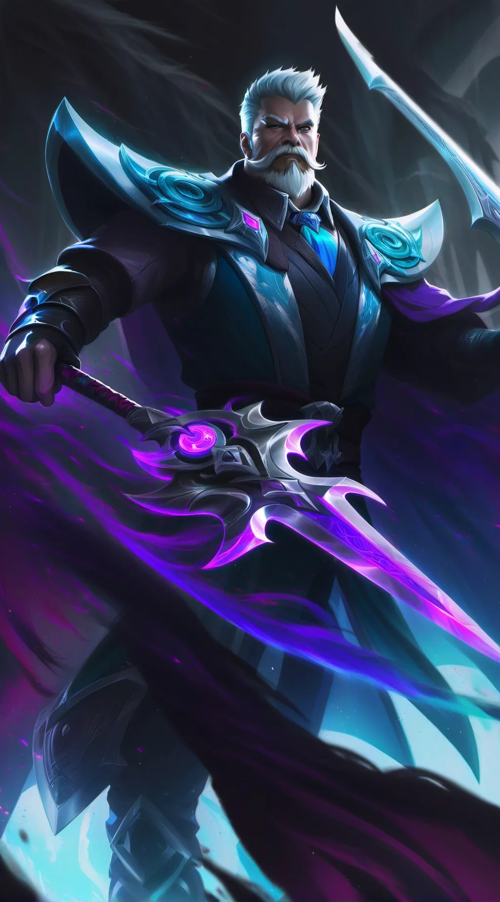 ai character: Foger ranmers  background