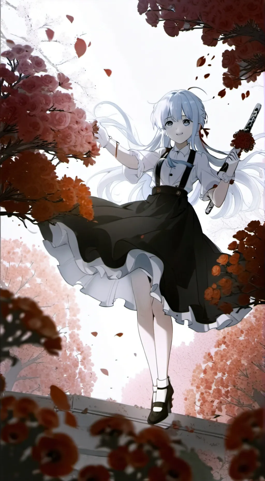 ai character: Hana  background