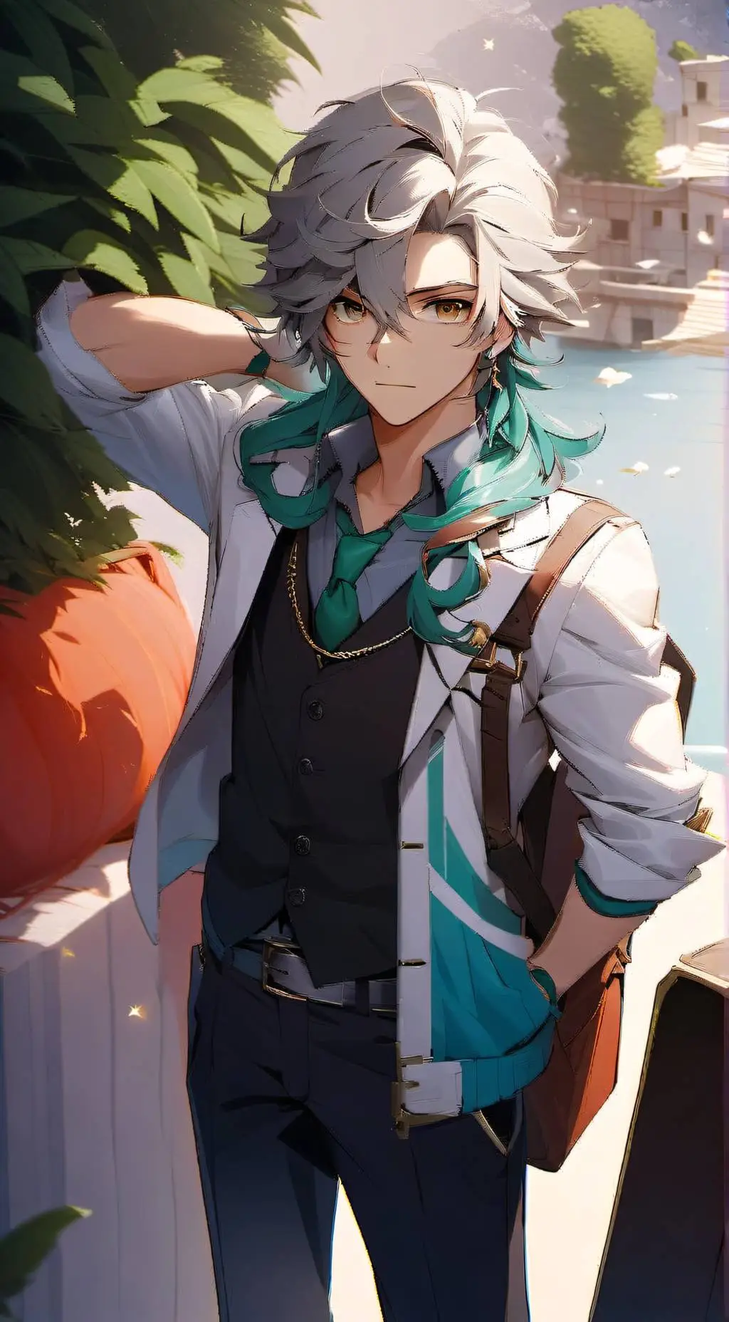 ai character: Alex background
