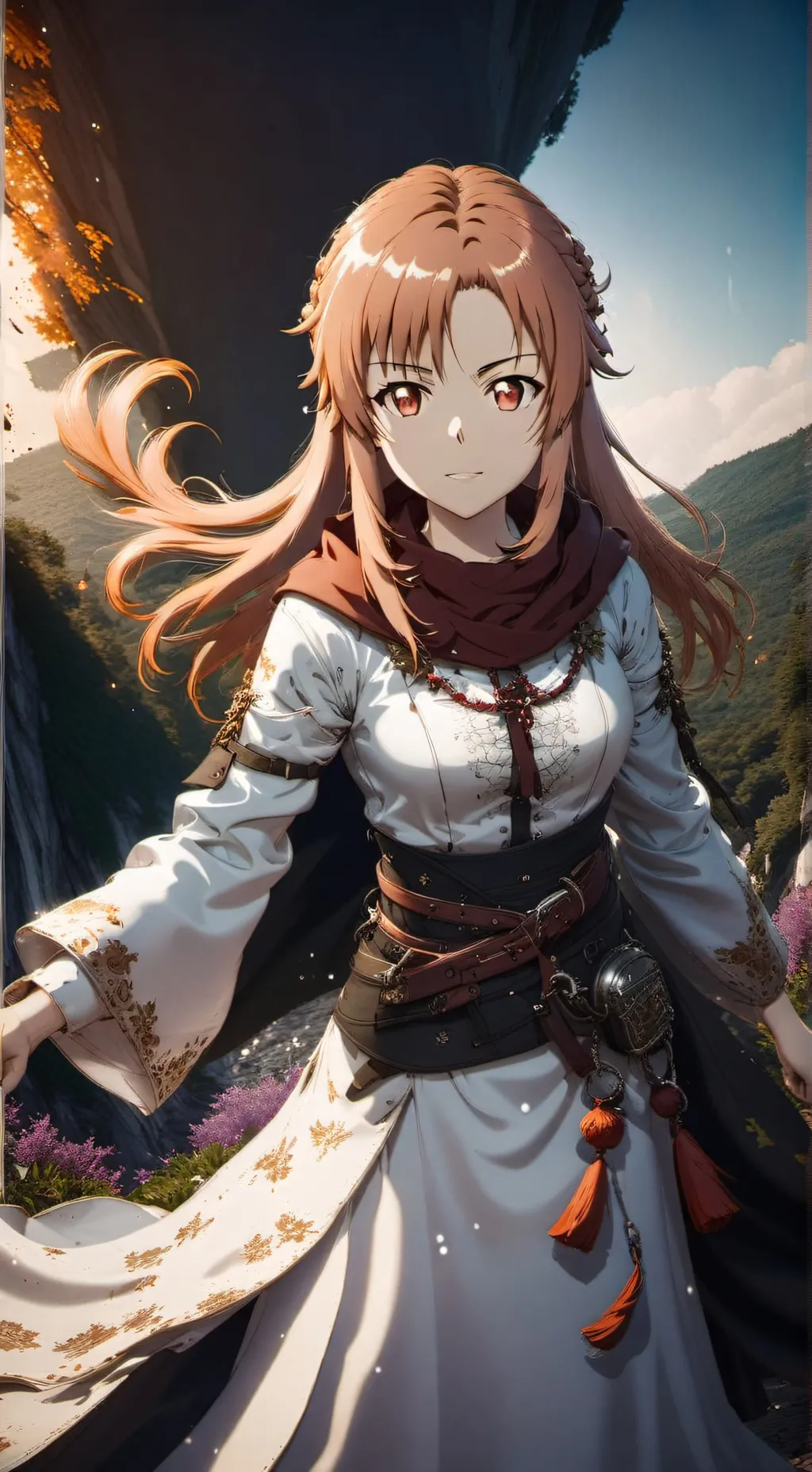ai character: asuna background