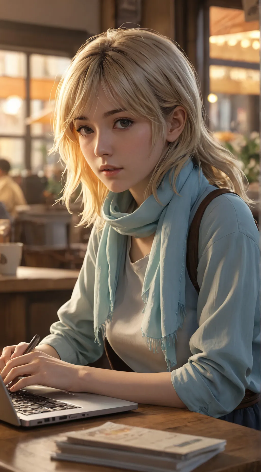 ai character: Nora background