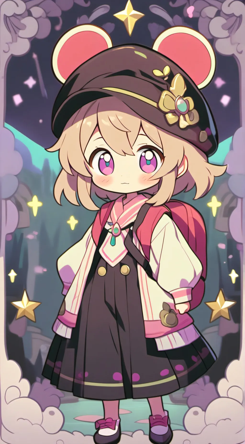 ai character: linita background