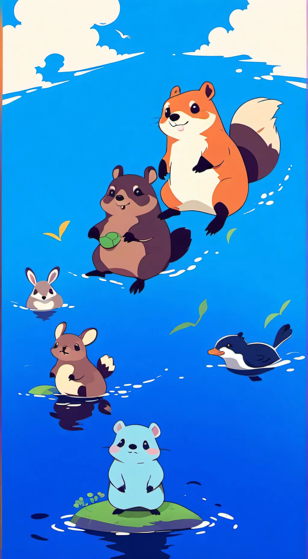 ai character: My animals background