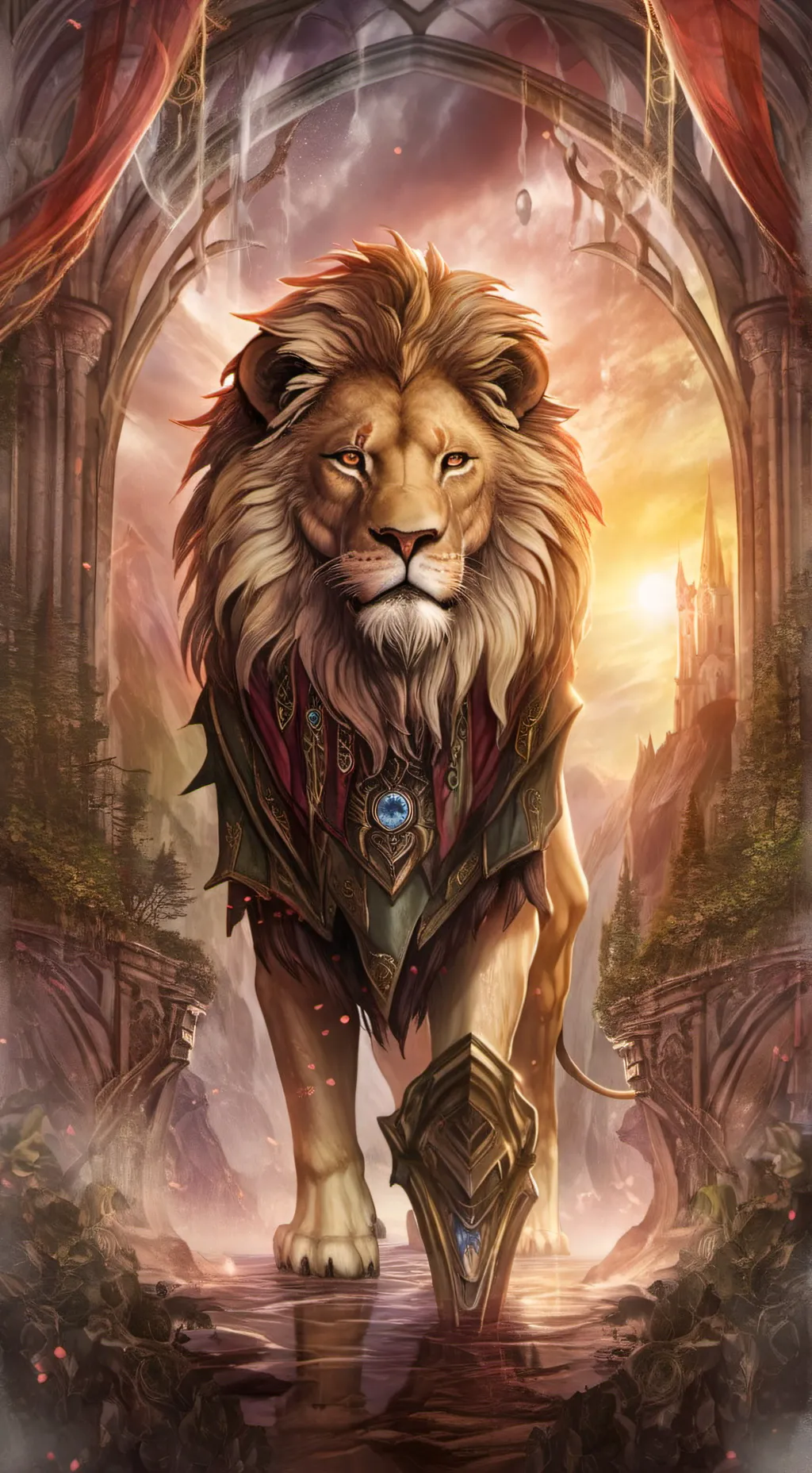 ai character: Kny  background